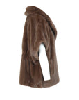Gilet en fausse fourrure MONTREUX de Giovanni choco