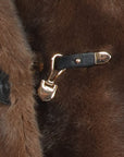 Gilet en fausse fourrure MONTREUX de Giovanni choco