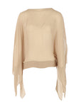 Blouse voile caramel king kong