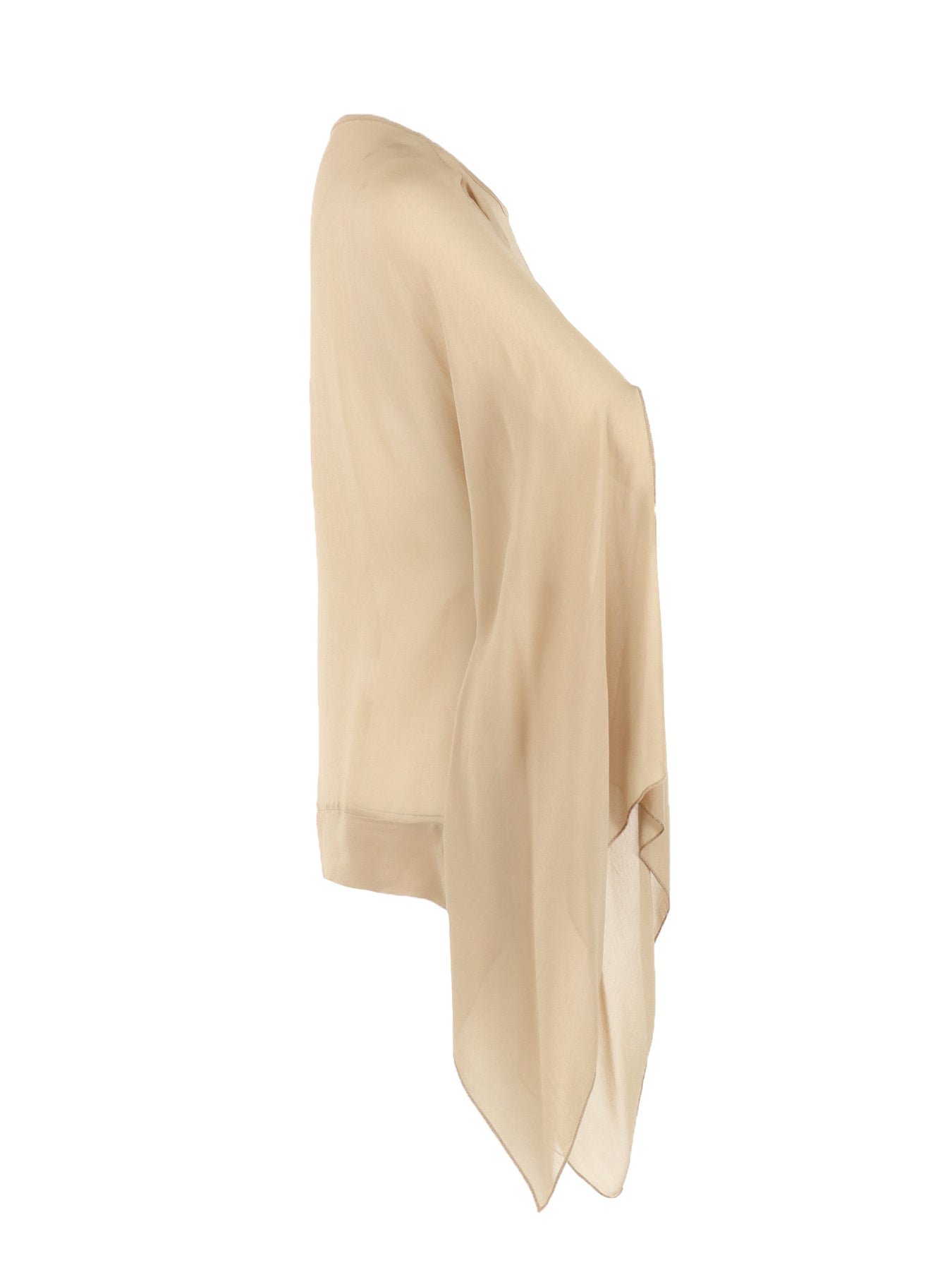 Blouse voile caramel king kong