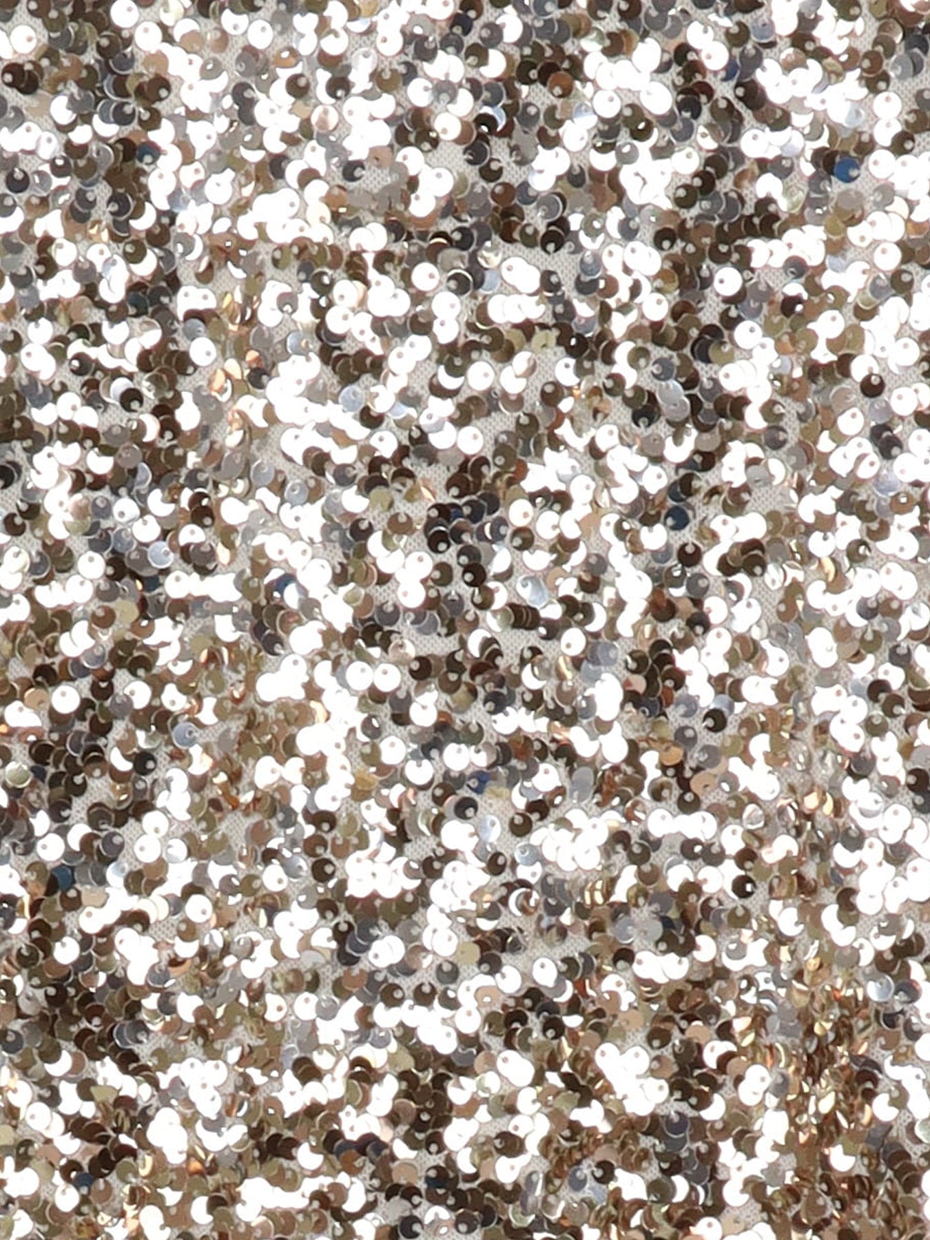 Top Antonello Serio col châle sequins dorés