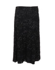 Jupe tulle/sequins mi-longue noir Antonello Serio