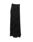 Jupe tulle/sequins mi-longue noir Antonello Serio