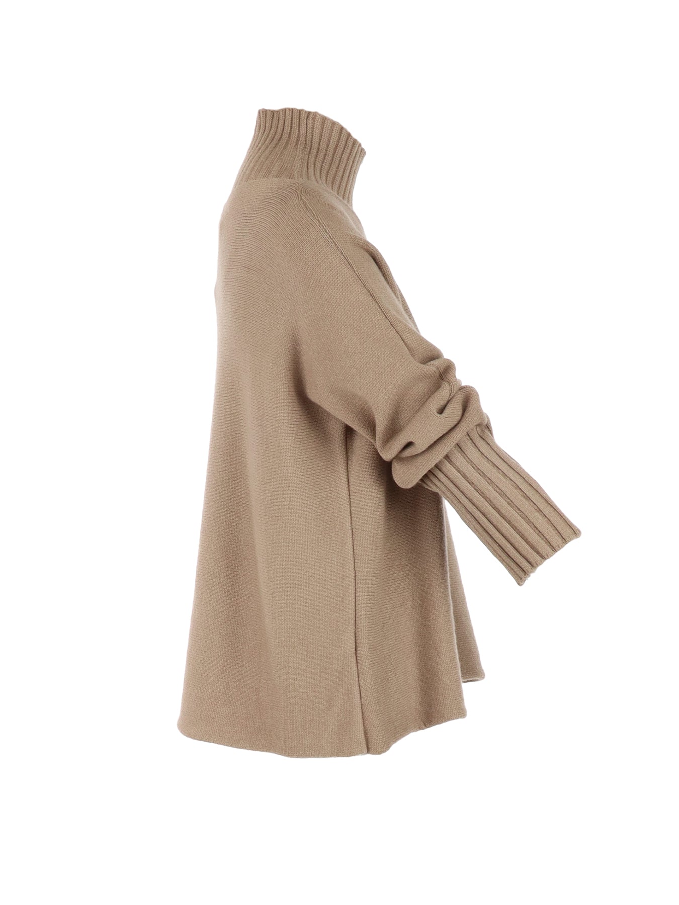 Pull Antonello Serio manches longues camel