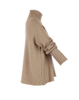 Pull Antonello Serio manches longues camel