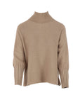Pull Antonello Serio manches longues camel