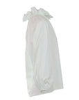 Blouse Antonello Serio blanc col froncé