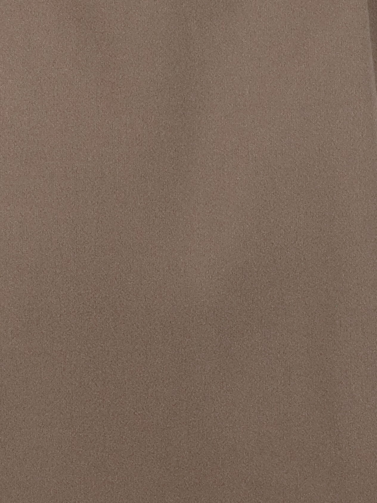 Manteau long franges Antonello Serio taupe