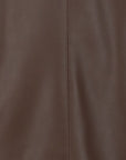 Veste Nolan cuir vegan choco ATT