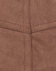 Pantalon suédine droit choco ATT