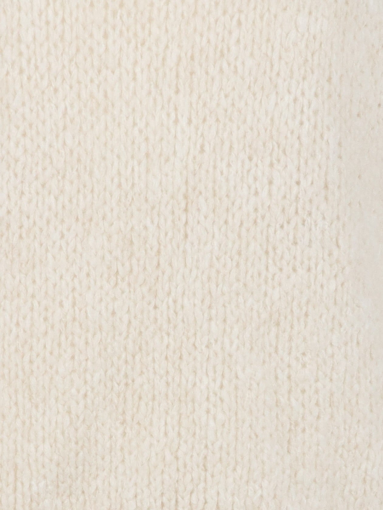 Ecrufarbener Pullover mit hohem Kragen von Antonello Serio