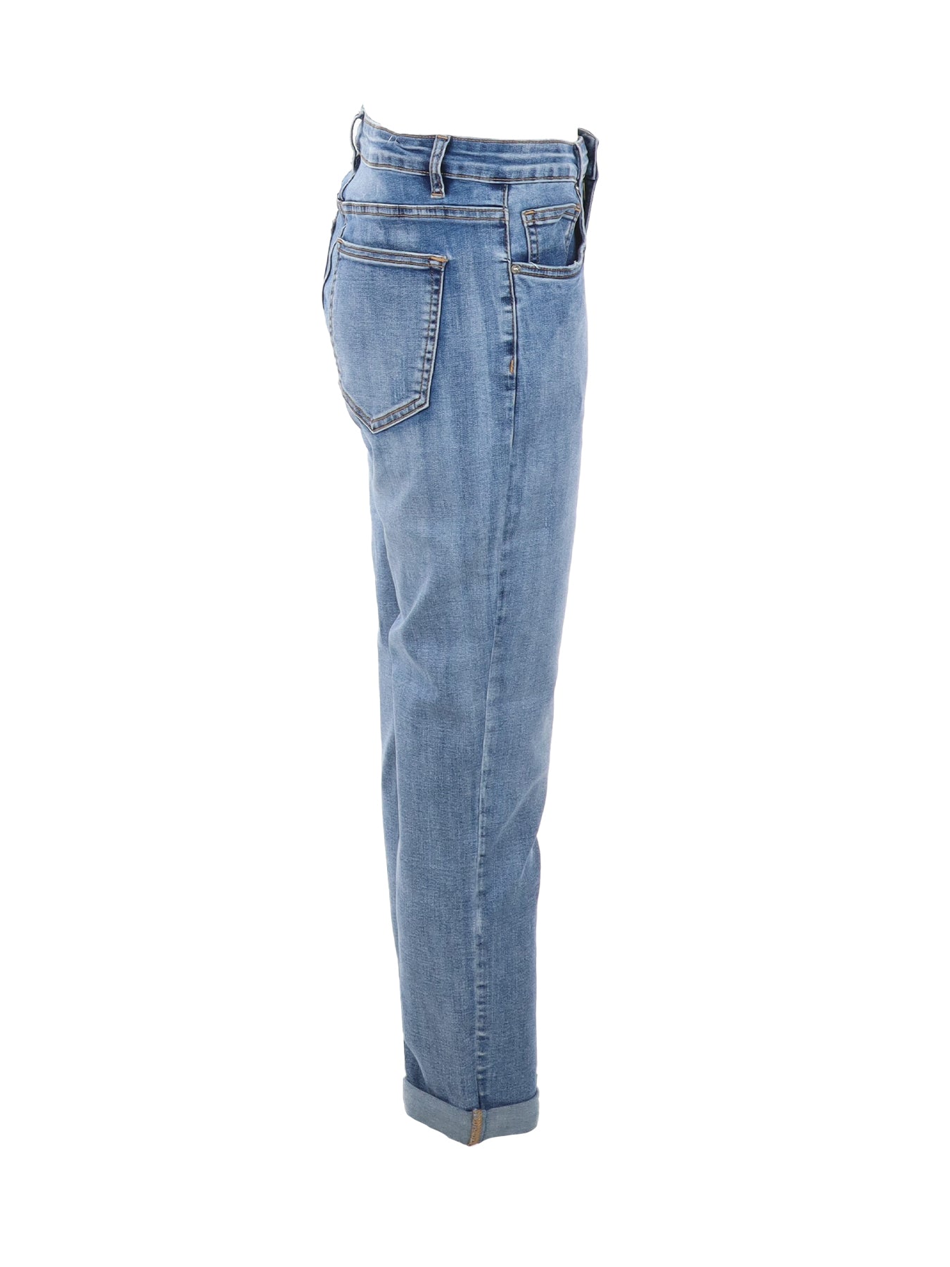 Jeans bleu délavé mom fit RD