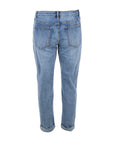 Jeans bleu délavé mom fit RD