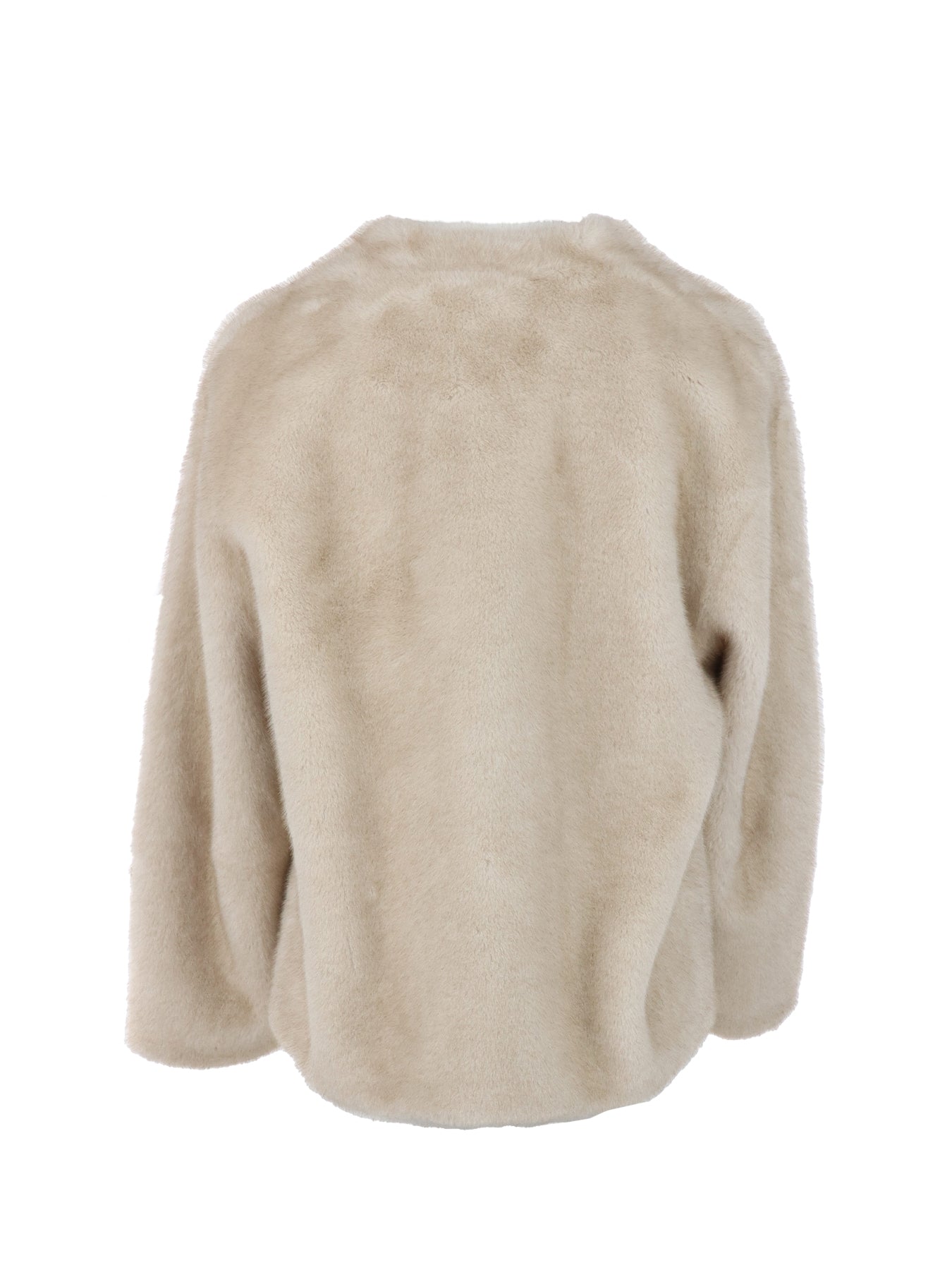 Veste en fausse fourrure MONTANA Giovanni beige