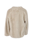 Veste en fausse fourrure MONTANA Giovanni beige