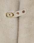 Veste en fausse fourrure MONTANA Giovanni beige