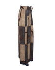 Pantalons large brun/marine Noe