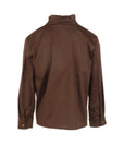 Blouse Antonello Serio choco à jabot