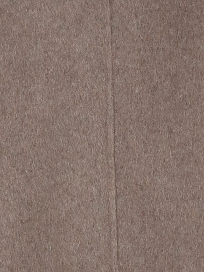 Blouson court toile de laine taupe ATT