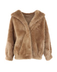 Veste en fausse fourrure TEDDY de Giovanni camel