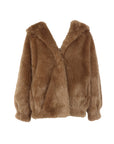Manteau en fausse fourrure TEDDY de Giovanni camel