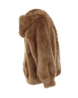 Manteau en fausse fourrure TEDDY de Giovanni camel