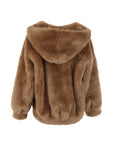 Manteau en fausse fourrure TEDDY de Giovanni camel