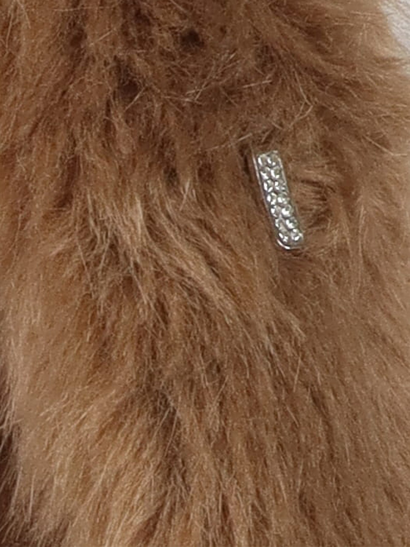 Manteau en fausse fourrure TEDDY de Giovanni camel