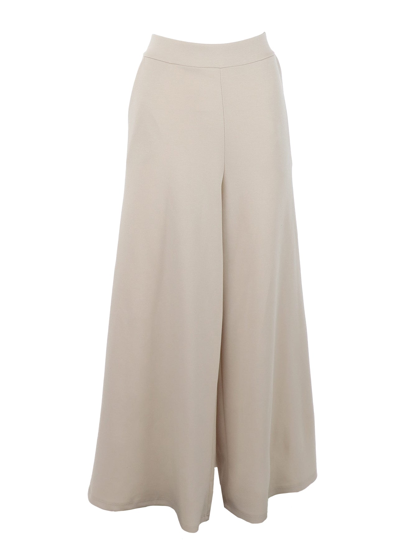 Pantalon large Antonello Serio beige