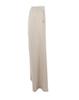 Pantalon large Antonello Serio beige