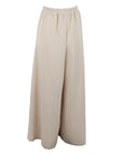 Pantalon large Antonello Serio beige