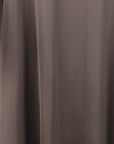Robe longue en soie tissée choco Natacha