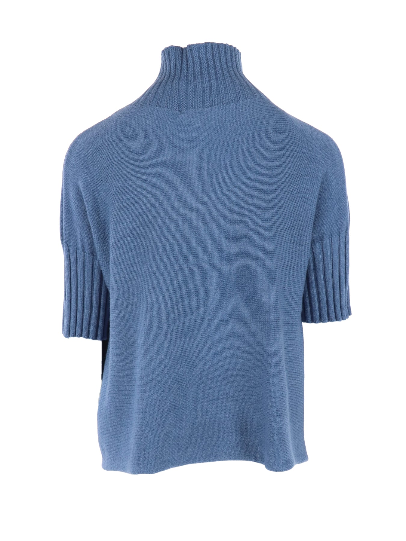 Pull Antonello Serio col montant bleu