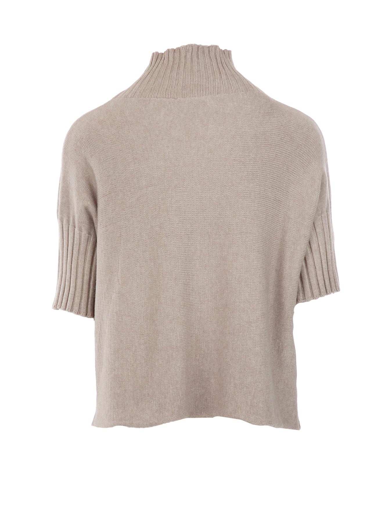 Pull Antonello Serio col montant beige
