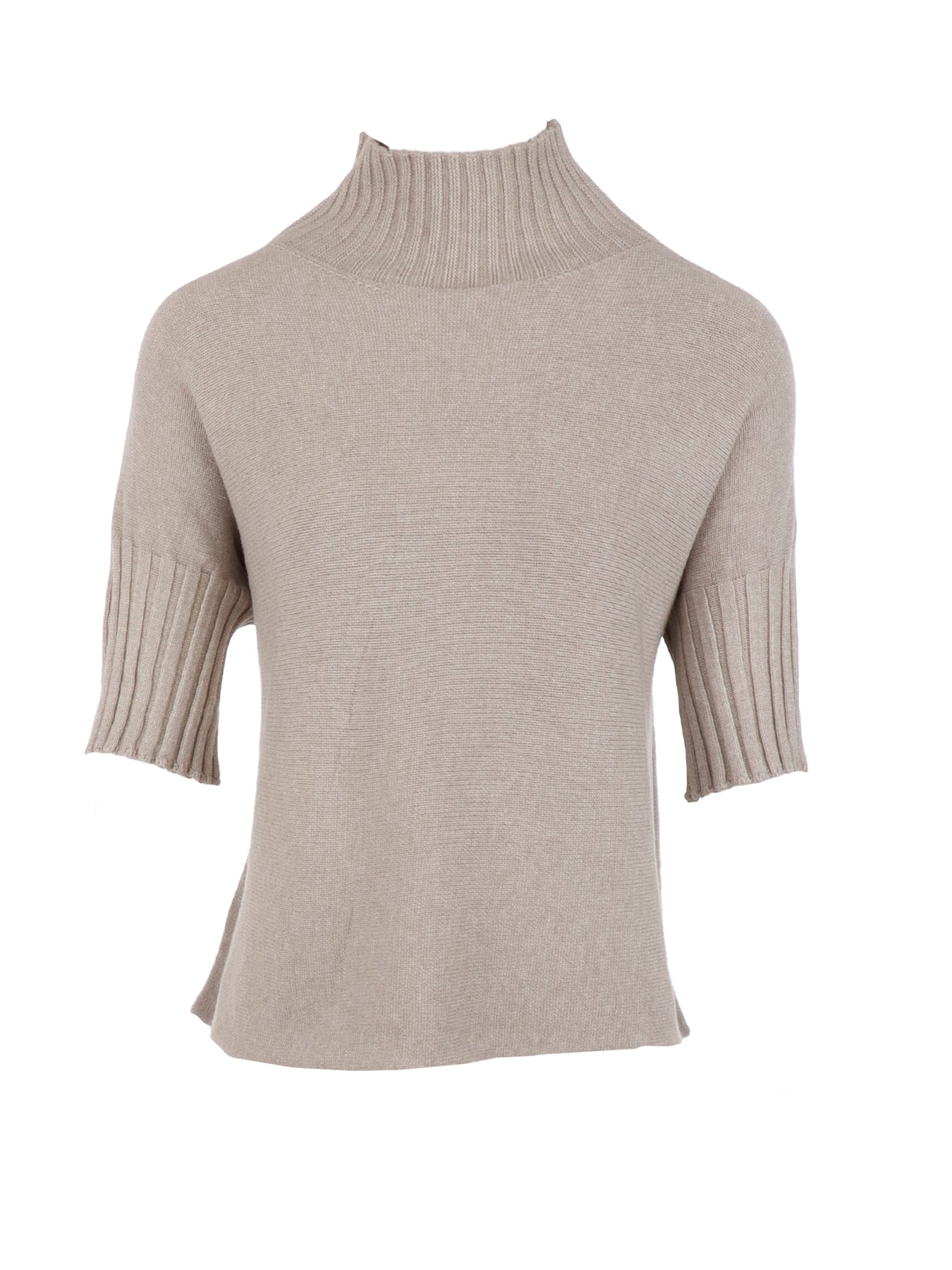 Pull Antonello Serio col montant beige