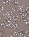 Top tulle/sequins taupe Antonello Serio