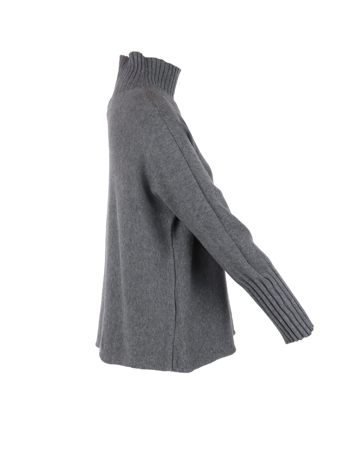 Pull Antonello Serio manches longues gris