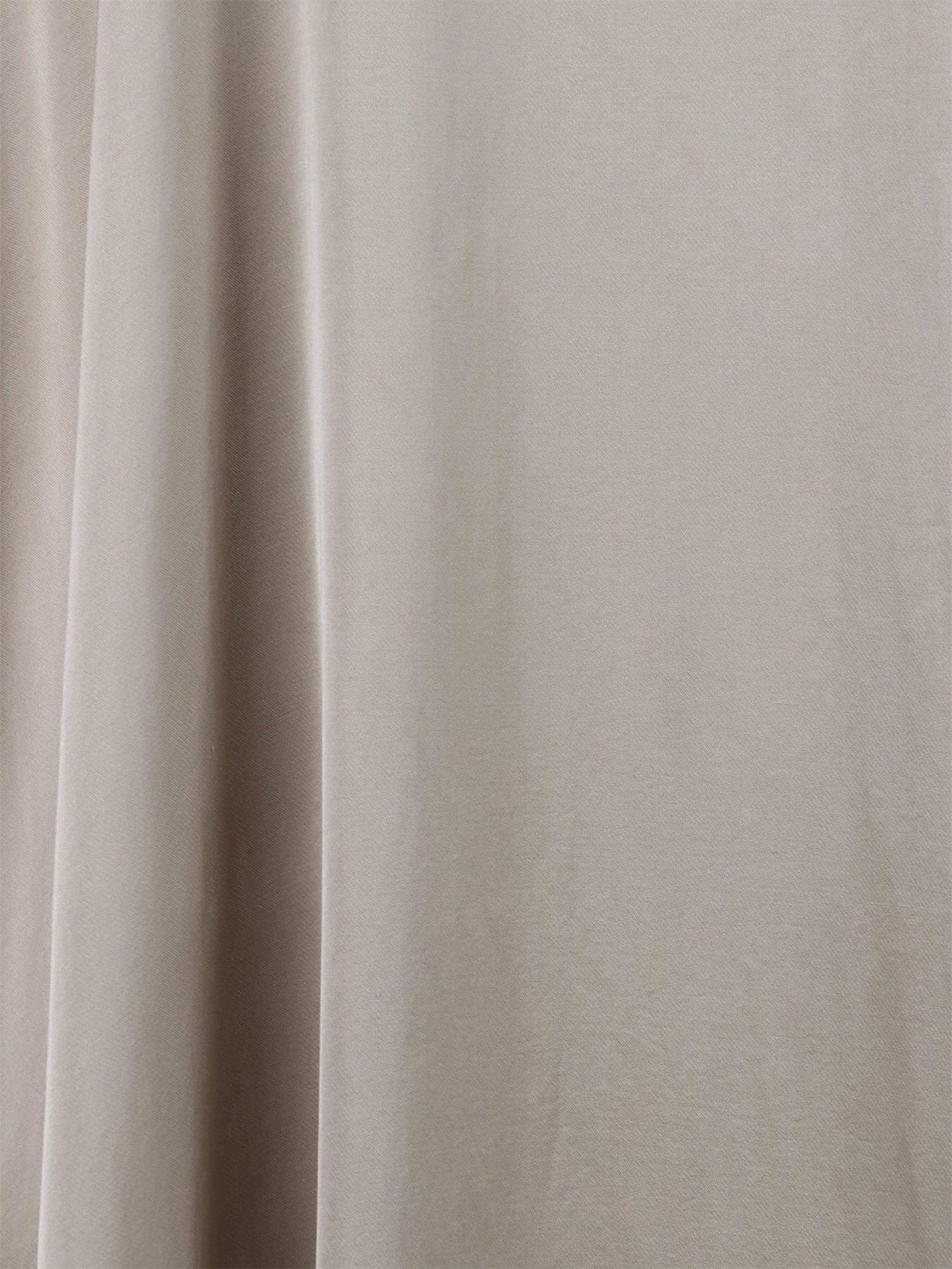 Robe longue en soie tissée camel Natacha