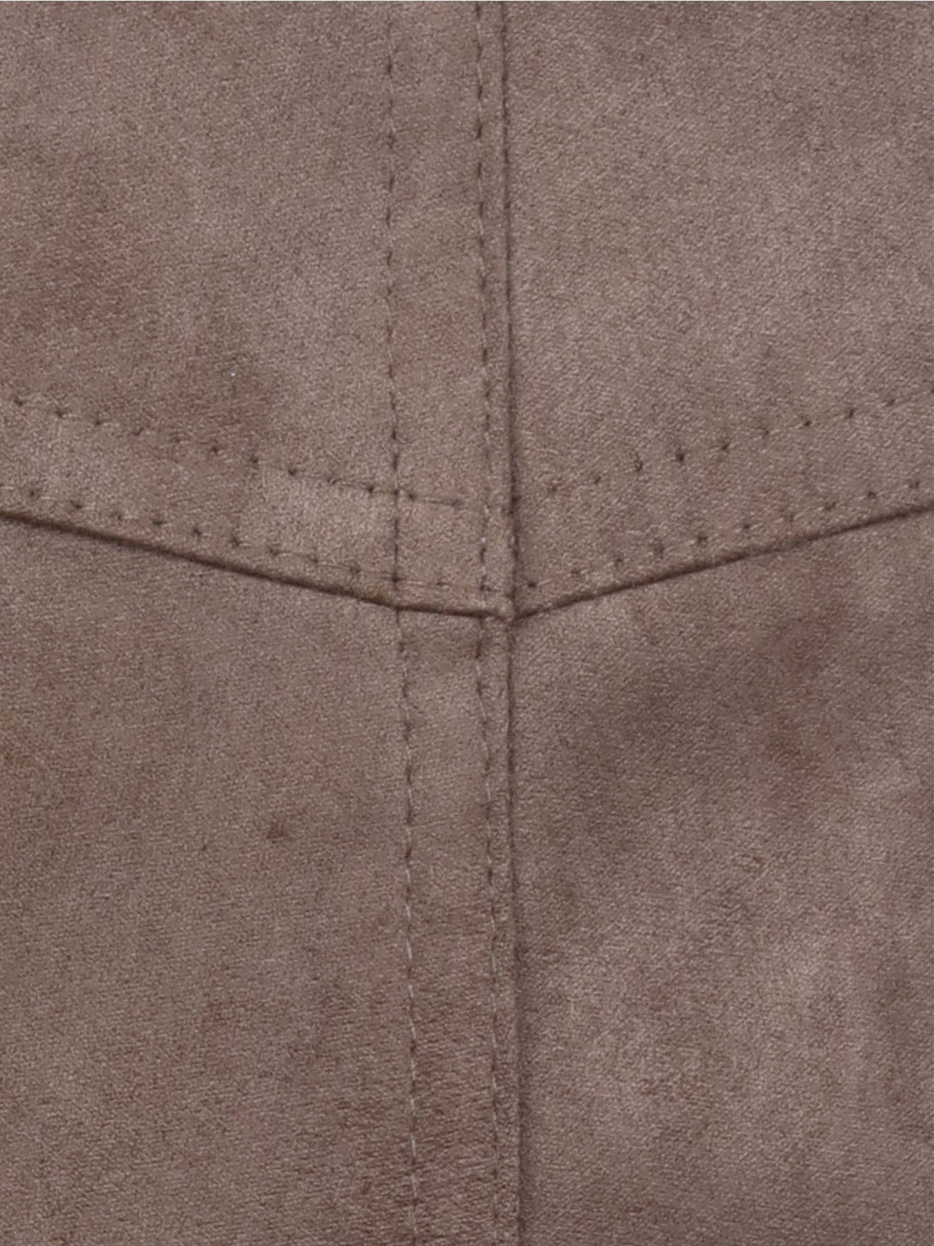 Pantalon droit suédine camel ATT