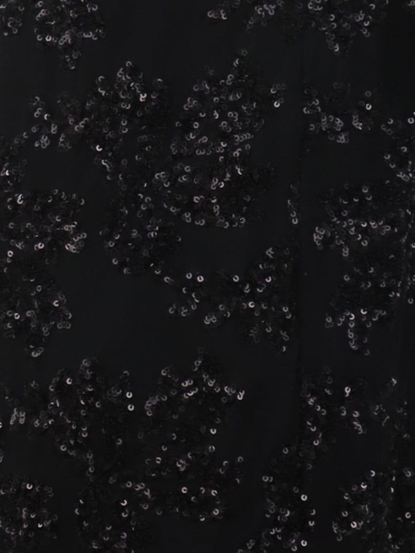 Robe tulle/sequins noir Antonello Serio