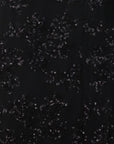 Robe tulle/sequins noir Antonello Serio