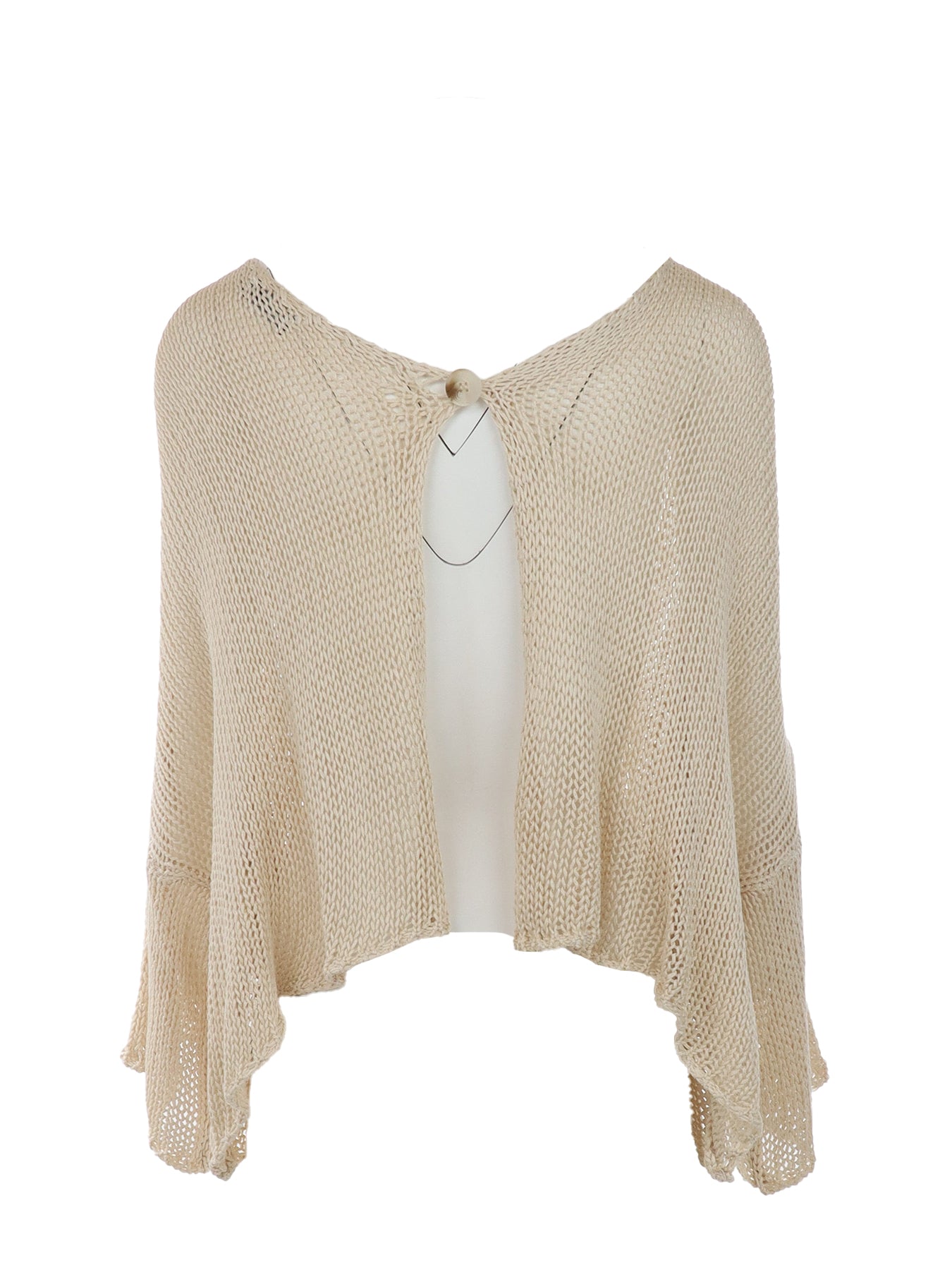 Gilet/pull maille beige Natacha