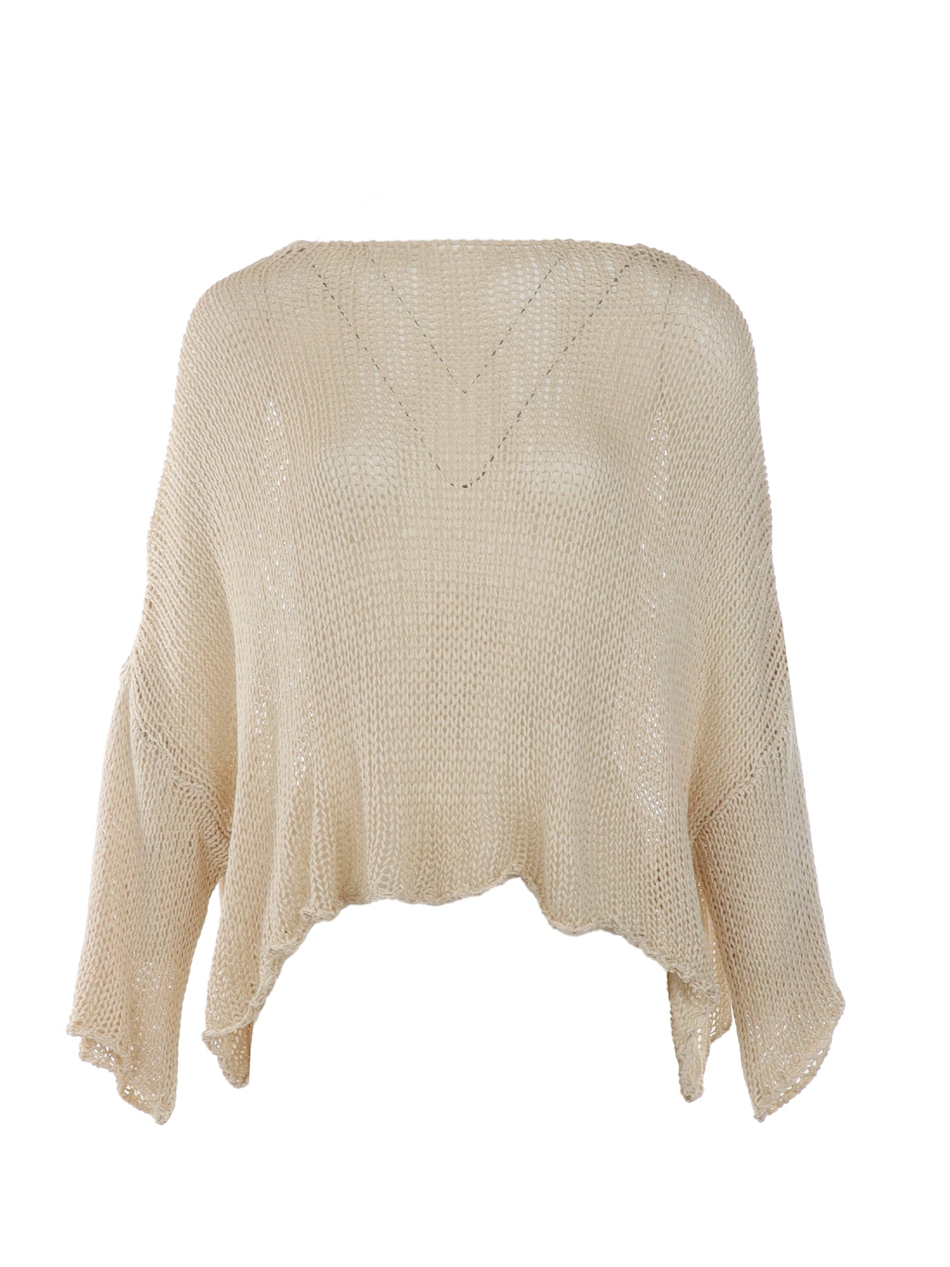 Gilet/pull maille beige Natacha
