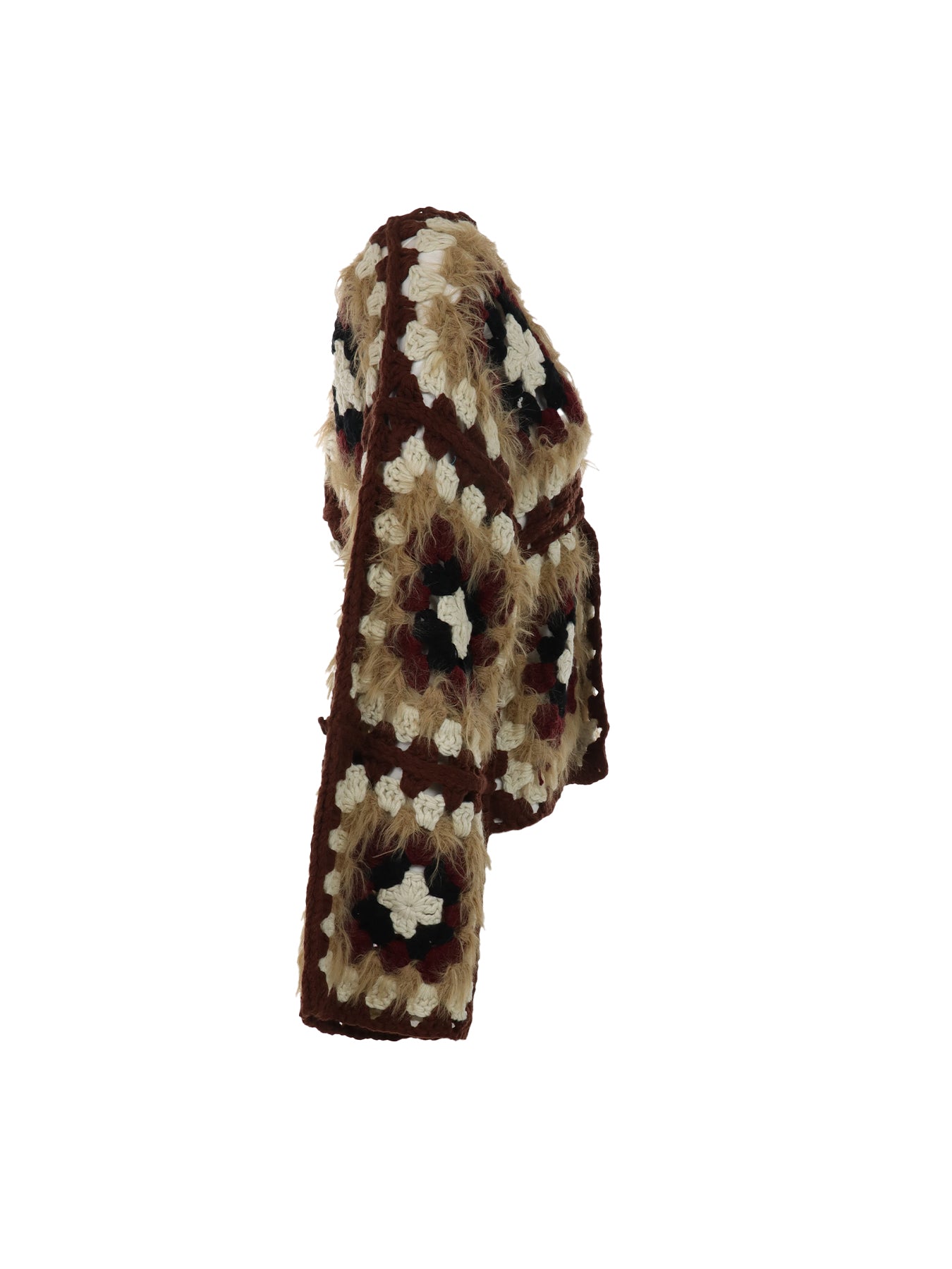 Gilet crochet café