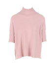 Pull Antonello Serio col montant rose