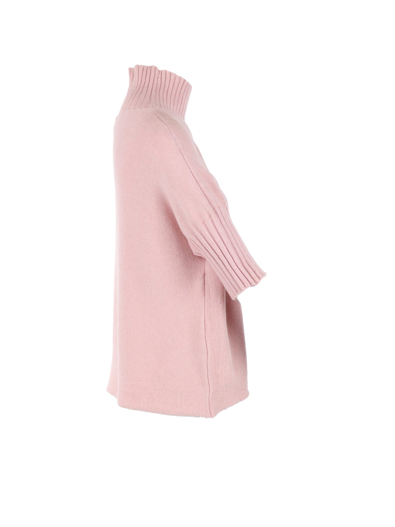 Pull Antonello Serio col montant rose