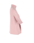 Pull Antonello Serio col montant rose