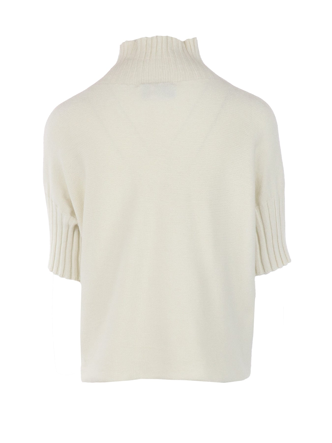 Pull Antonello Serio col montant écru