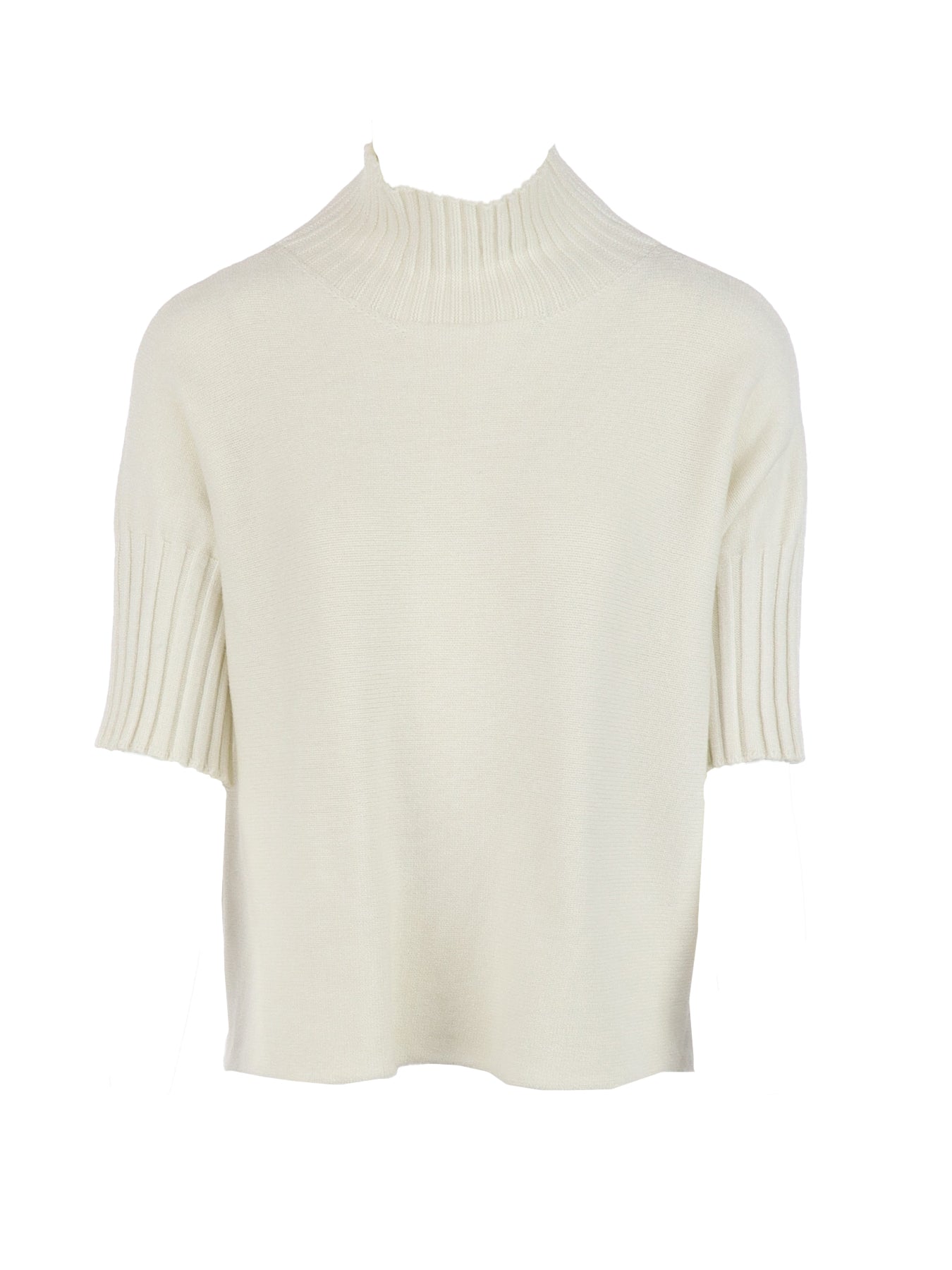 Pull Antonello Serio col montant écru