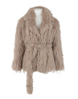 Manteau en fausse fourrure VILLARS Giovanni nude